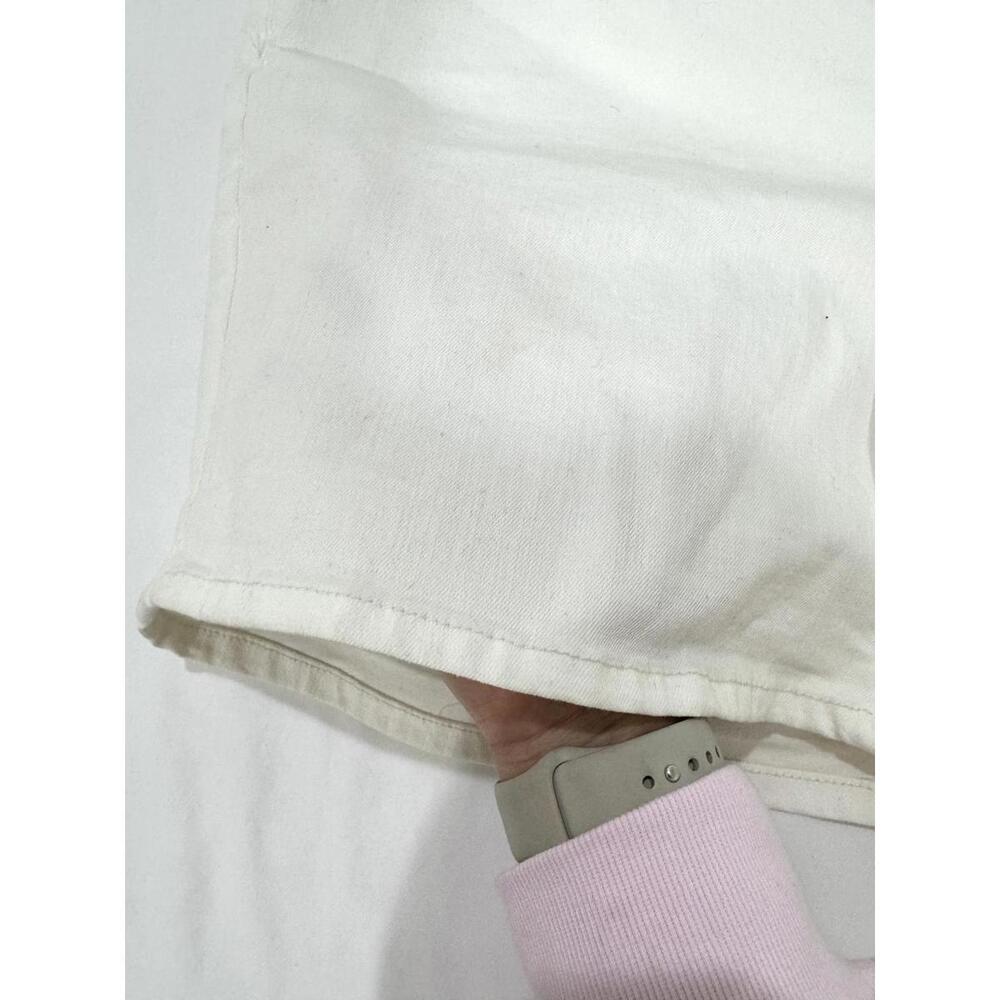 Jessica Simpson White Soft Stretch 6” Inseam Forever Denim Shorts Size 18W - Picture 4 of 8